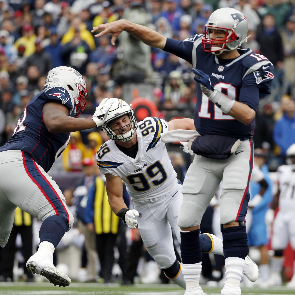 Tom Brady, Patriots Earn 4th Straight Win, Beat Philip Rivers, Chargers 21-13 ...
