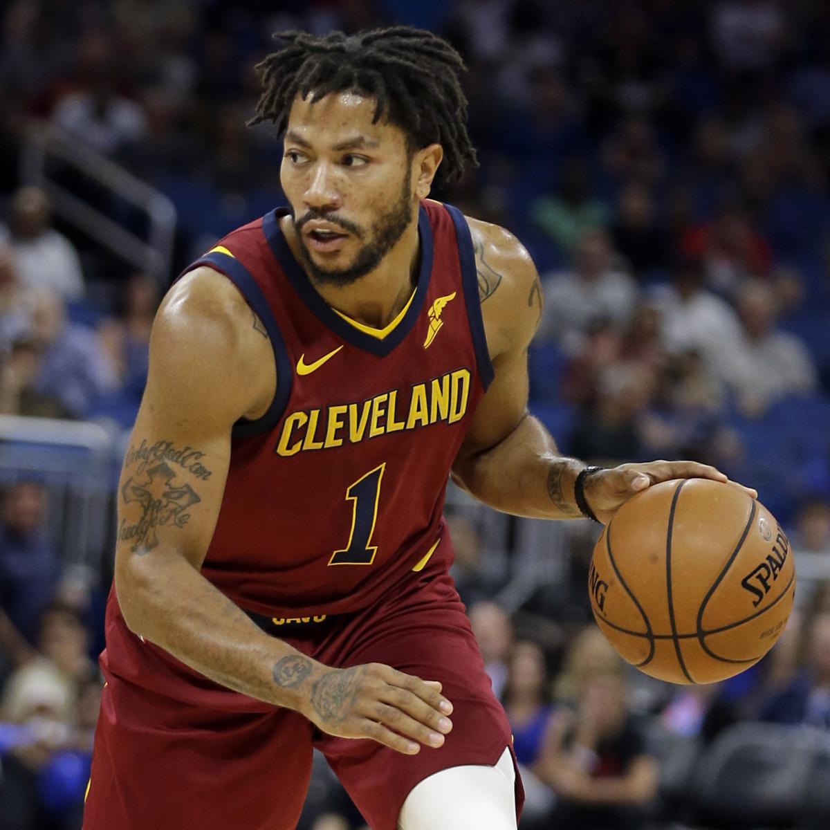 Derrick Rose to Return to Cavaliers Lineup from Ankle Injury vs. Knicks | Bleacher ...