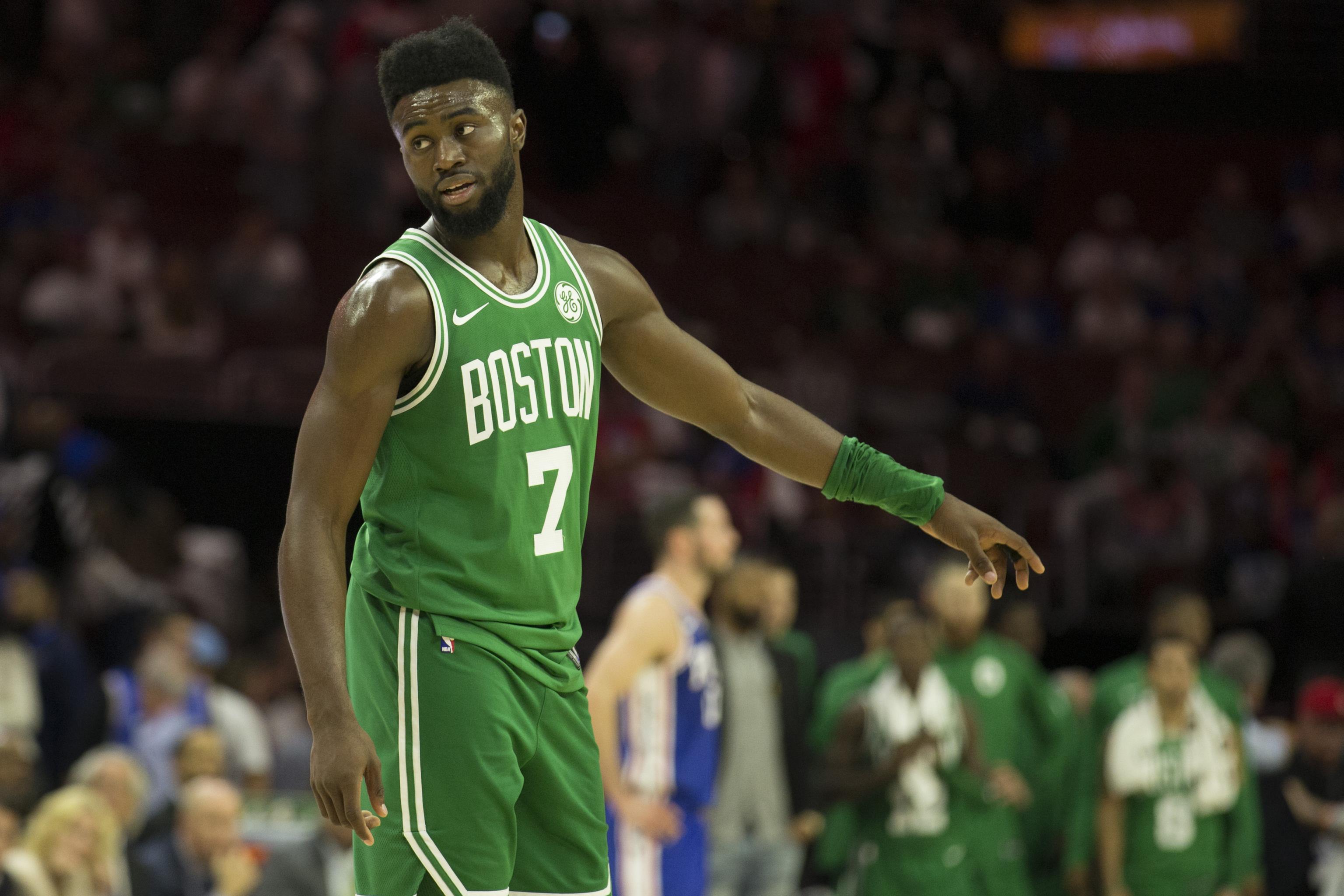 Jaylen Brown Offers Disclaimer About Terry Rozier's Highlight-Reel Play