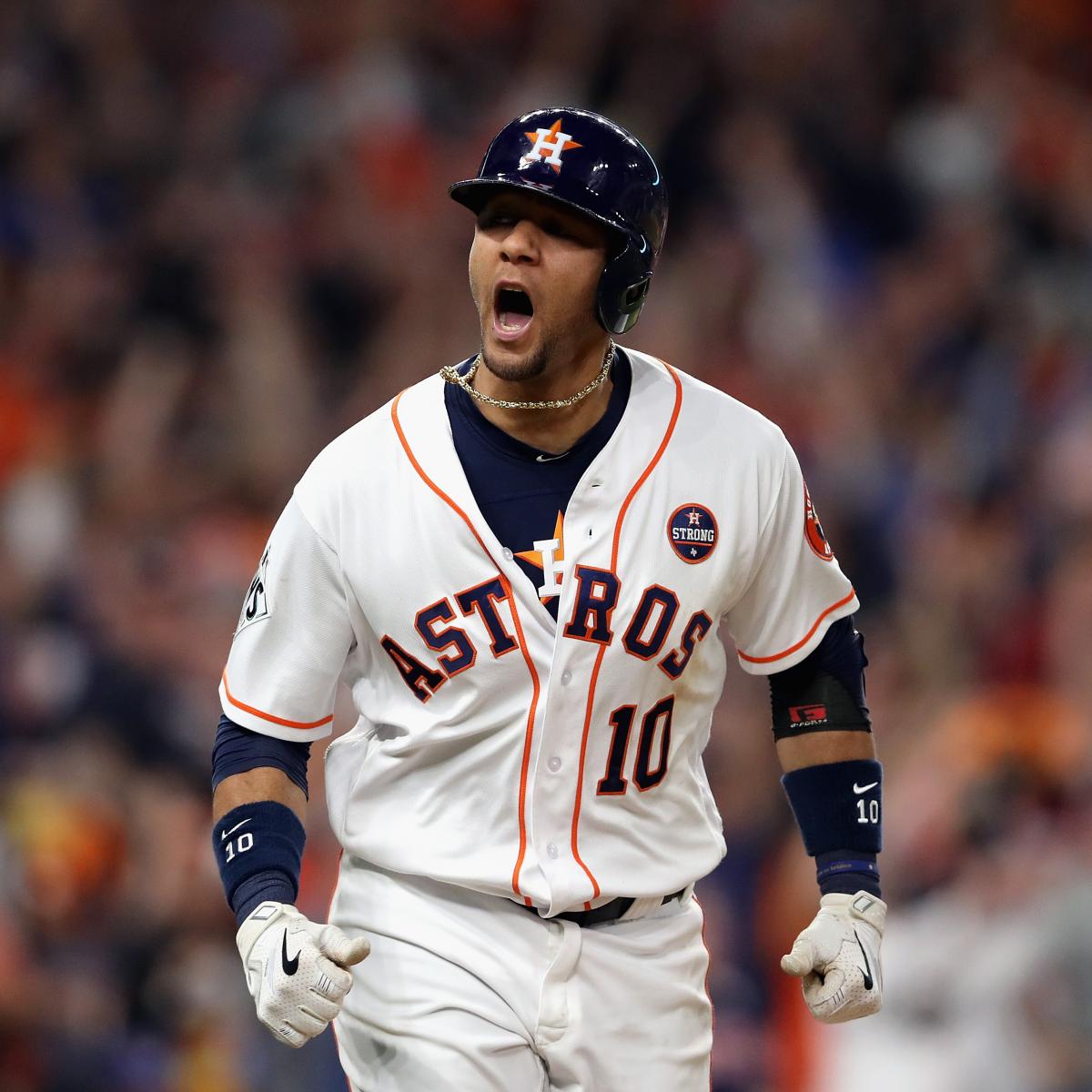 Yuli Gurriel Offered to Meet with Yu Darvish, Apologize for Racist Gesture, News, Scores, Highlights, Stats, and Rumors