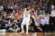 BOSTON, MA - OCTOBER 30: Kyrie Irving #11 of the Boston Celtics handles the ball against the San Antonio Spurs on October 30, 2017 at the TD Garden in Boston, Mbadachusetts.  NOTE TO USER: User expressly acknowledges and agrees that, by downloading and or using this photograph, User is consenting to the terms and conditions of the Getty Images License Agreement. Mandatory Copyright Notice: Copyright 2017 NBAE  (Photo by Brian Babineau/NBAE via Getty Images)