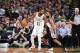 BOSTON, MA - OCTOBER 30: Kyrie Irving #11 of the Boston Celtics handles the ball against the San Antonio Spurs on October 30, 2017 at the TD Garden in Boston, Mbadachusetts. NOTE TO USER: User expressly acknowledges and agrees that, by downloading and or using this photograph, User is consenting to the terms and conditions of the Getty Images License Agreement. Mandatory Copyright Notice: Copyright 2017 NBAE (Photo by Brian Babineau/NBAE via Getty Images)