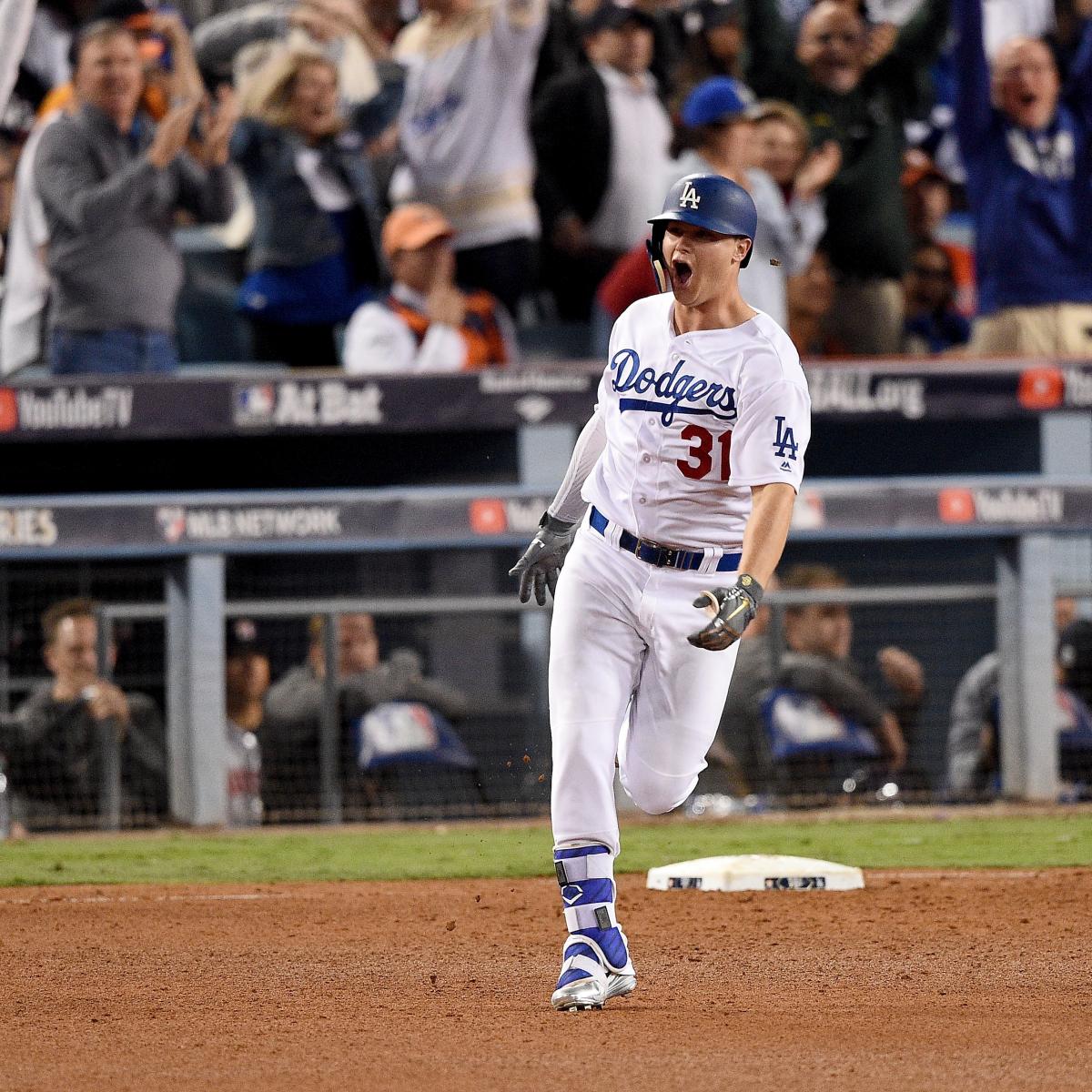 Joc Pederson Helps Dodgers Beat Astros, Force World Series Game 7 | Bleacher Report ...