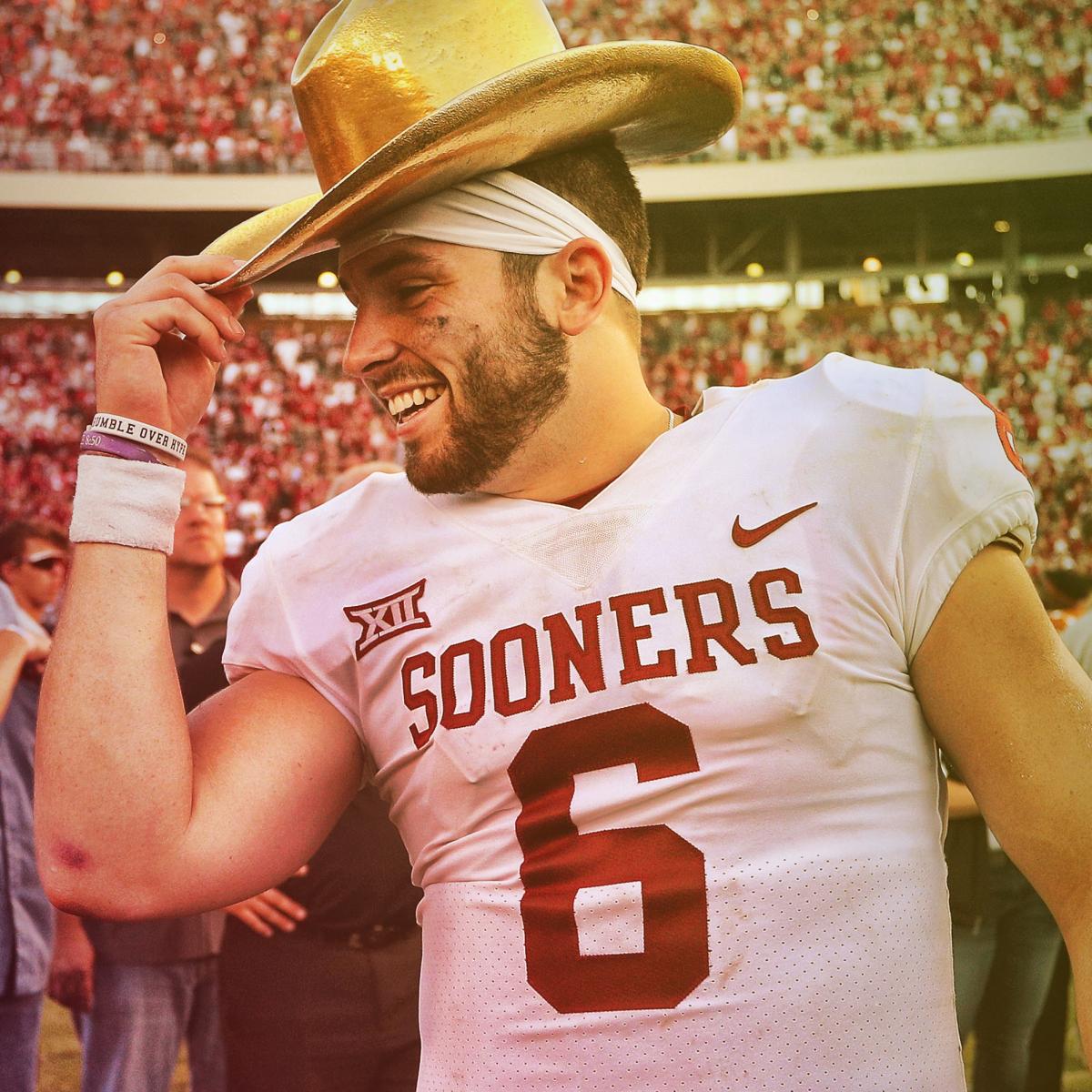 Baker Mayfield announces that he will wear jersey No. 6