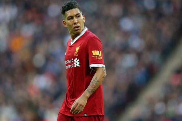 LONDON, ENGLAND - OCTOBER 22: Roberto Firmino of Liverpool during the Premier League match between Tottenham Hotspur and Liverpool at Wembley Stadium on October 22, 2017 in London, England. (Photo by Catherine Ivill - AMA/Getty Images)