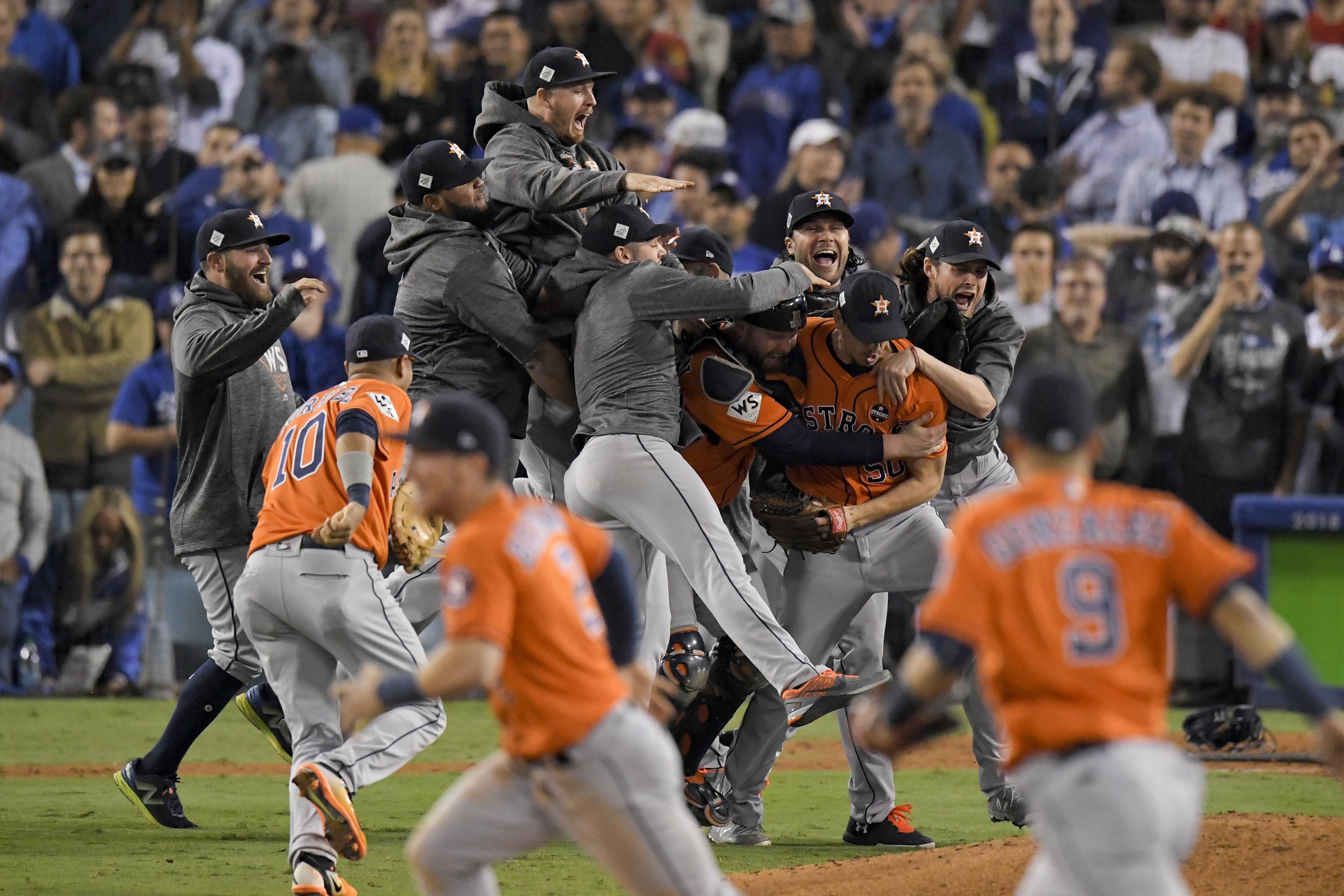 MLB on X: The @Astros are #WorldSeries #CHAMPS!!!   / X