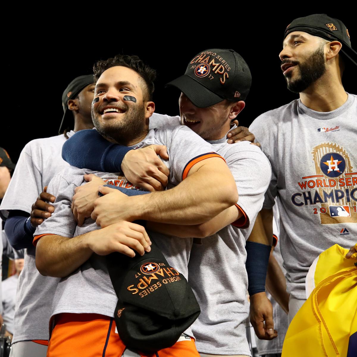 Astros Parade 2017: Celebration Schedule, Route and Players to Watch, News, Scores, Highlights, Stats, and Rumors