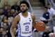 North Carolina's Joel Berry II (2) plays in an NCAA college basketball game against Pittsburgh, Saturday, Feb. 25, 2017, in Pittsburgh. (AP Photo/Keith Srakocic)