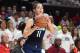 COLLEGE PARK, MD - DECEMBER 29: Kia Nurse #11 of the Connecticut Huskies takes a jump shot during a women's college basketball game against the Maryland Terrapins at the XFinity Center on December 29, 2016 in College Park, Maryland. The Huskies won 87-81. (Photo by Mitchell Layton/Getty Images)
