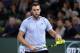 PARIS, FRANCE - NOVEMBER 05: Jack Sock of the United States of America reacts in the men's singles final match against Filip Krajinovic of Serbia during day seven of the Rolex Paris Masters at Palais Omnisports de Bercy on November 5, 2017 in Paris, France. (Photo by Aurelien Meunier/Getty Images)