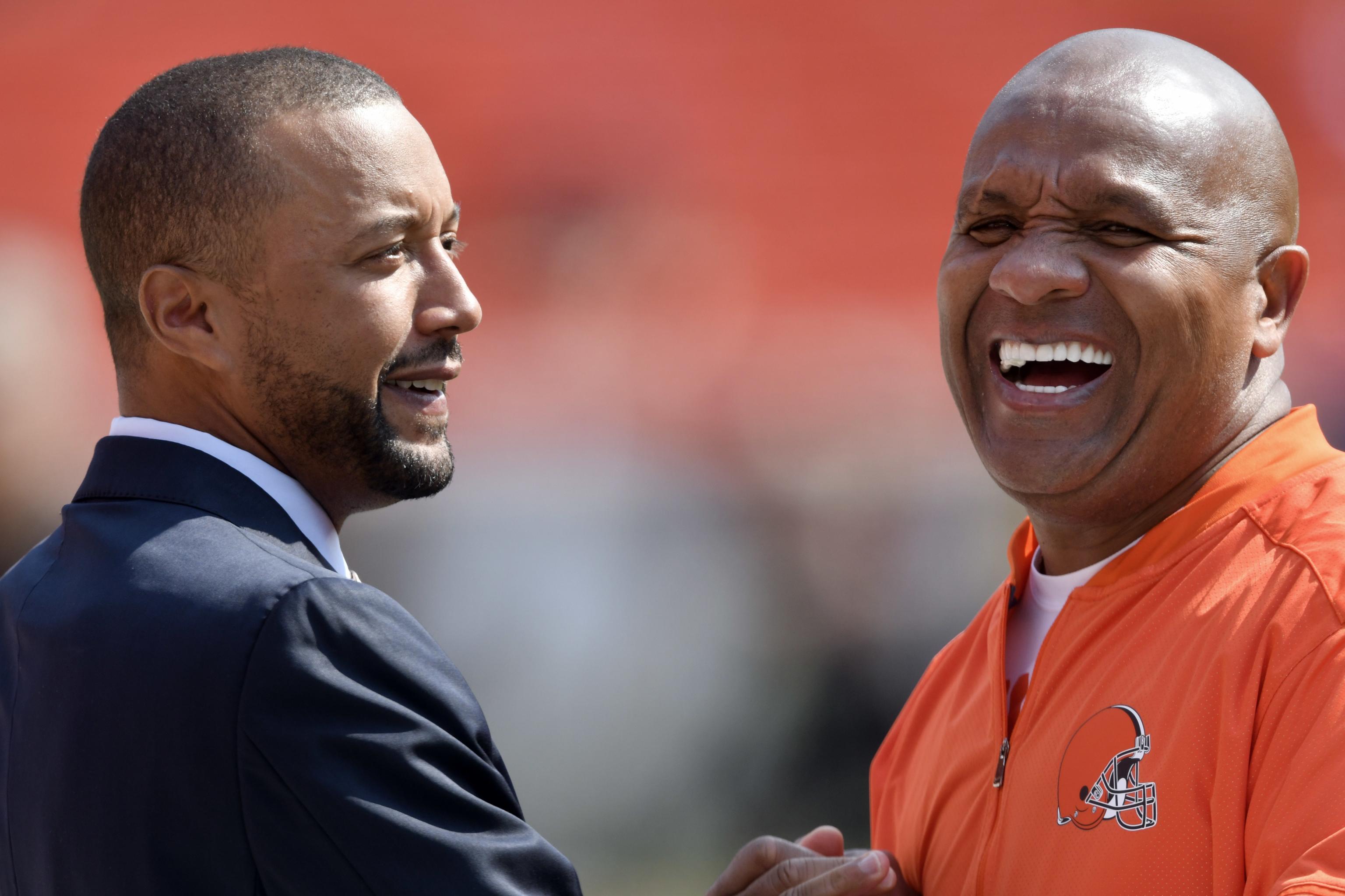 Cleveland Browns V.P. Sashi Brown discusses why team made trade with  Philadelphia Eagles