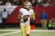 San Francisco 49ers quarterback Colin Kaepernick (7) works against the Atlanta Falcons during the first half of an NFL football game, Sunday, Dec. 18, 2016, in Atlanta. (AP Photo/Butch Dill)