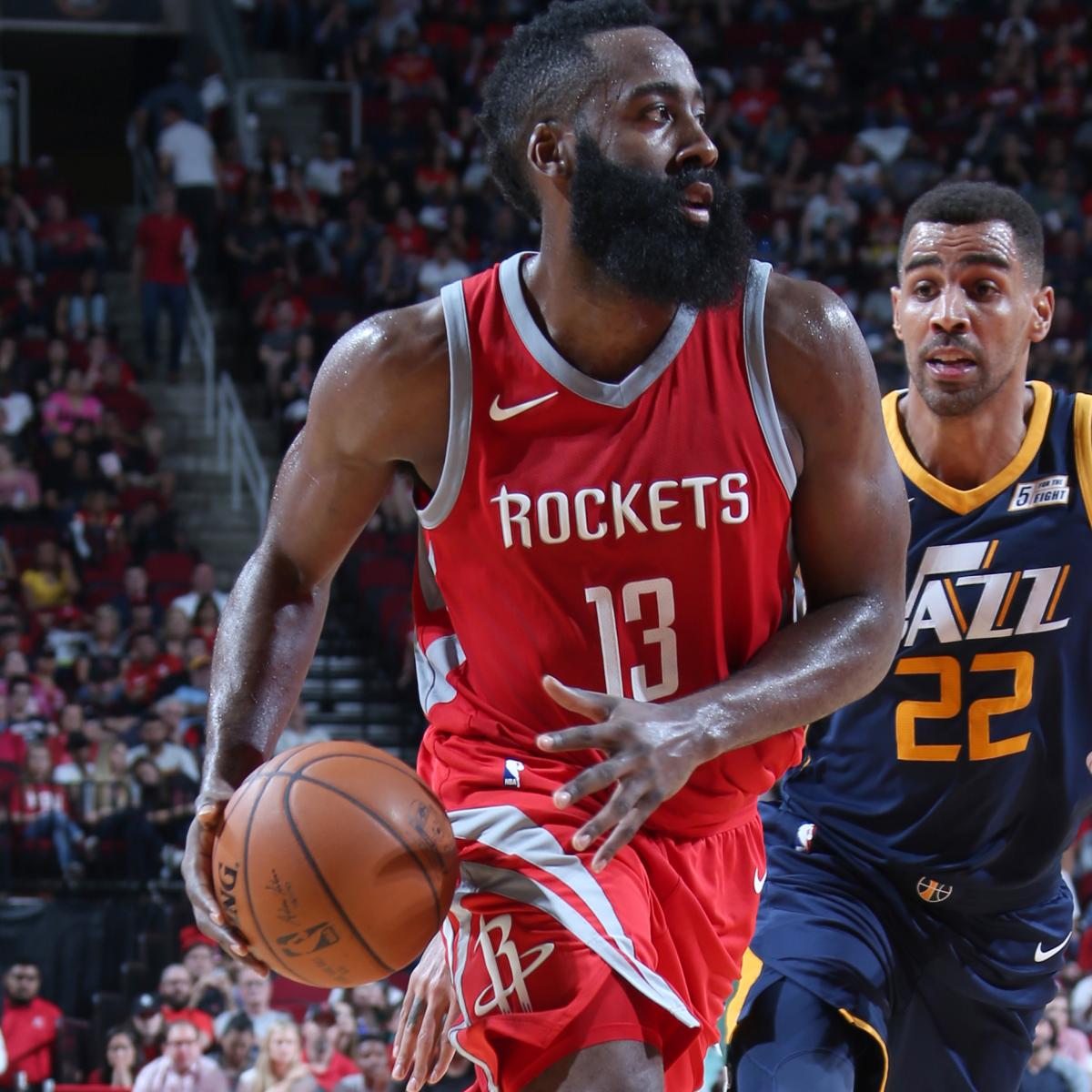 Red-Hot James Harden Goes for 56 in Rockets' Blowout Win over Jazz | News, Scores, Highlights 