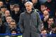 Manchester United's Portuguese manager Jose Mourinho watches from the touchline during the second half of the English Premier League football match between Chelsea and Manchester United at Stamford Bridge in London on November 5, 2017. / AFP PHOTO / Glyn KIRK / RESTRICTED TO EDITORIAL USE. No use with unauthorized audio, video, data, fixture lists, club/league logos or 'live' services. Online in-match use limited to 75 images, no video emulation. No use in betting, games or single club/league/player publications. / (Photo credit should read GLYN KIRK/AFP/Getty Images)