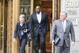 NEW YORK, NY - OCTOBER 10: Chuck Person exits the Federal Courthouse in Manhattan on October 10, 2017 in New York City. Several people associated with NCAA Basketball have been charged as part of a corruption ring. (Photo by Stephanie Keith/Getty Images)