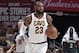 CLEVELAND, OH - NOVEMBER 7: LeBron James #23 of the Cleveland Cavaliers handles the ball against the Milwaukee Bucks on Novmber 7, 2017 at Quicken Loans Arena in Cleveland, Ohio. NOTE TO USER: User expressly acknowledges and agrees that, by downloading and/or using this Photograph, user is consenting to the terms and conditions of the Getty Images License Agreement. Mandatory Copyright Notice: Copyright 2017 NBAE (Photo by David Liam Kyle/NBAE via Getty Images)