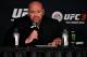 NEW YORK, NY - NOVEMBER 04: UFC President Dana White speaks to the media during the UFC 217 post fight press conference event inside Madison Square Garden on November 4, 2017 in New York City. (Photo by Jeff Bottari/Zuffa LLC/Zuffa LLC via Getty Images)