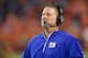 DENVER, CO - OCTOBER 15: Head coach Ben McAdoo of the New York Giants looks on from the sideline during a game against the Denver Broncos at Sports Authority Field at Mile High on October 15, 2017 in Denver, Colorado. (Photo by Dustin Bradford/Getty Images)