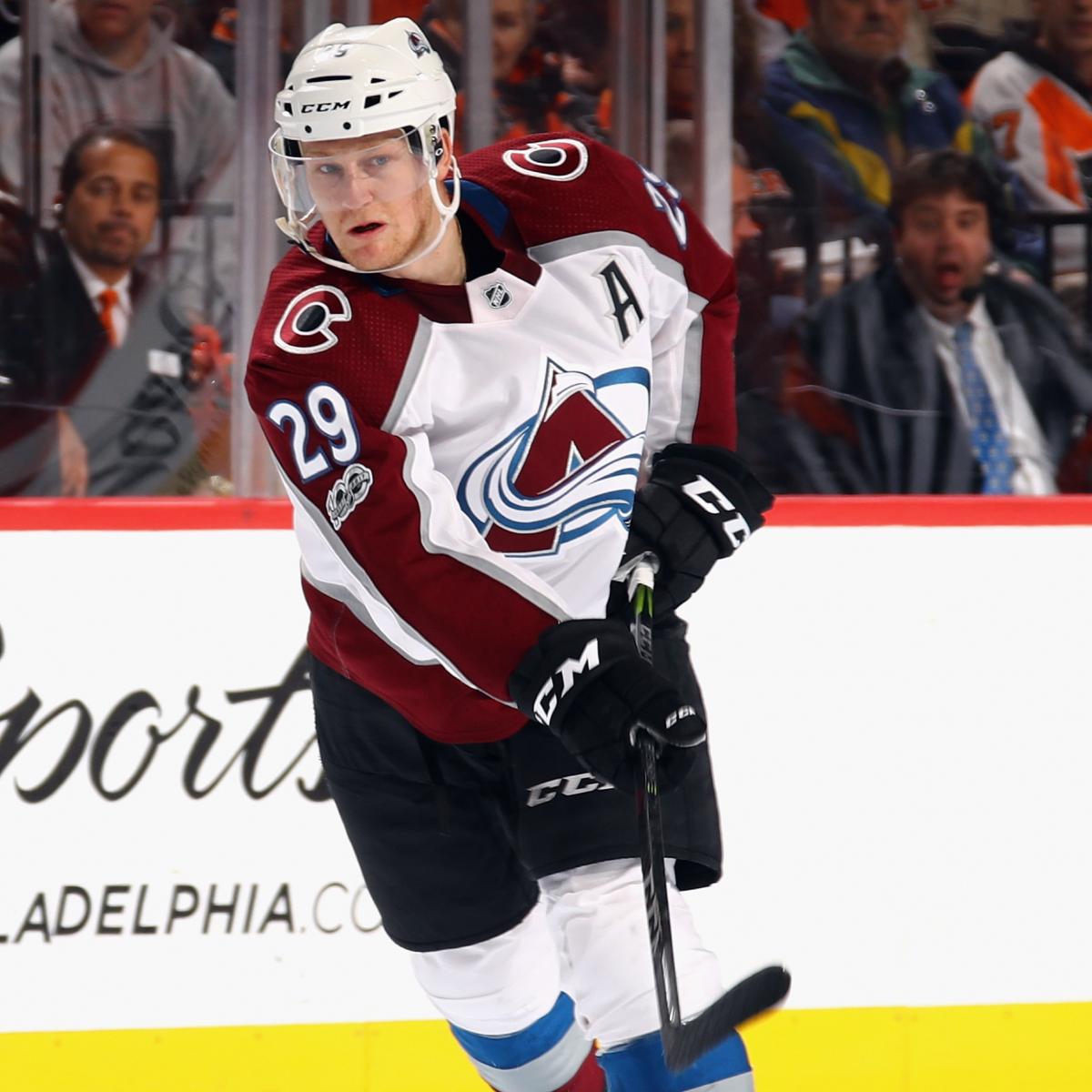 Avalanche Star Nathan MacKinnon to Miss 1-2 Weeks with Lower Body ...
