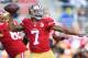 SANTA CLARA, CA - JANUARY 01: Colin Kaepernick #7 of the San Francisco 49ers drops back to pbad against the Seattle Seahawks during the second quarter of their NFL football game at Levi's Stadium on January 1, 2017 in Santa Clara, California. (Photo by Thearon W. Henderson/Getty Images)