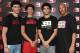CHINO, CA - SEPTEMBER 02: (L-R) Lonzo Ball, LaMelo Ball, LiAngelo Ball and LaVar Ball attend Melo Ball's 16th Birthday on September 2, 2017 in Chino, California. (Photo by Joshua Blanchard/Getty Images for Crosswalk Productions )