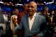 LAS VEGAS, NV - AUGUST 26: Former boxer Mike Tyson attends the super welterweight boxing match between Floyd Mayweather Jr. and Conor McGregor on August 26, 2017 at T-Mobile Arena in Las Vegas, Nevada. (Photo by Christian Petersen/Getty Images)
