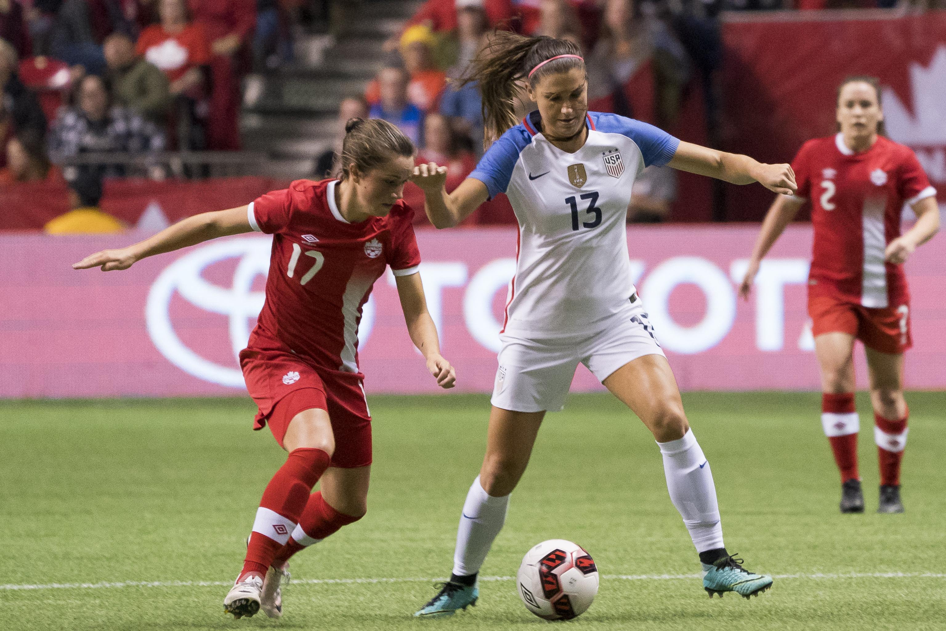 Usa Vs Canada Women S Soccer Sunday Time Live Stream For 2017 Friendly Bleacher Report Latest News Videos And Highlights