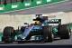 Mercedes' British driver Lewis Hamilton powers his car, during the Brazilian Formula One Grand Prix first practice session, at the Interlagos circuit in Sao Paulo, Brazil on November 10, 2017.
/ AFP PHOTO / NELSON ALMEIDA (Photo credit should read NELSON ALMEIDA/AFP/Getty Images)