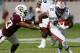 COLLEGE STATION, TX - NOVEMBER 04: Kerryon Johnson #21 of the Auburn Tigers runs past Armani Watts #23 of the Texas A&M Aggies at Kyle Field on November 4, 2017 in College Station, Texas. (Photo by Bob Levey/Getty Images)