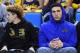 LOS ANGELES, CA - MARCH 01: (L-R) LaMelo and LiAngelo Ball attend the game between the UCLA Bruins and the Washington Huskies at Pauley Pavilion on March 1, 2017 in Los Angeles, California. (Photo by Jayne Kamin-Oncea/Getty Images)