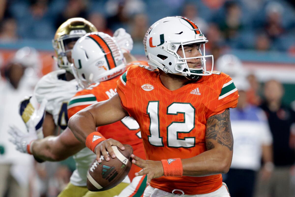 Miami Crushes No. 3 Notre Dame 418; Hurricanes Make Playoff Push Amid