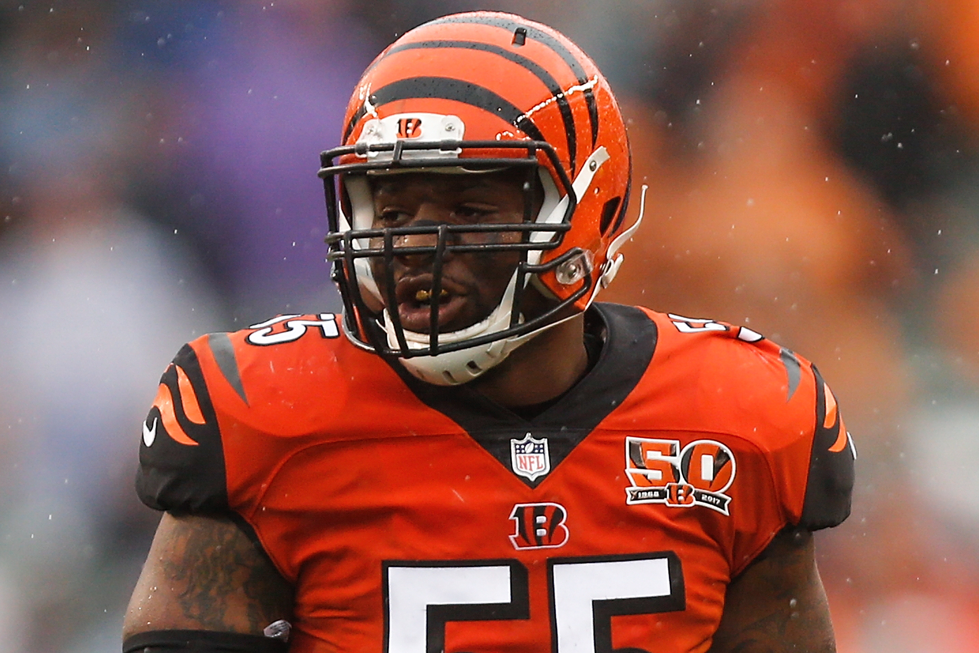 Vontaze Burfict 2014 PLAYBOOK X'S AND O'S JERSEY #D 39