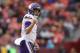 LANDOVER, MD - NOVEMBER 12: Quarterback Case Keenum #7 of the Minnesota Vikings celebrates after scoring a touchdown during the third quarter against the Washington Redskins at FedExField on November 12, 2017 in Landover, Maryland. (Photo by Patrick Smith/Getty Images)