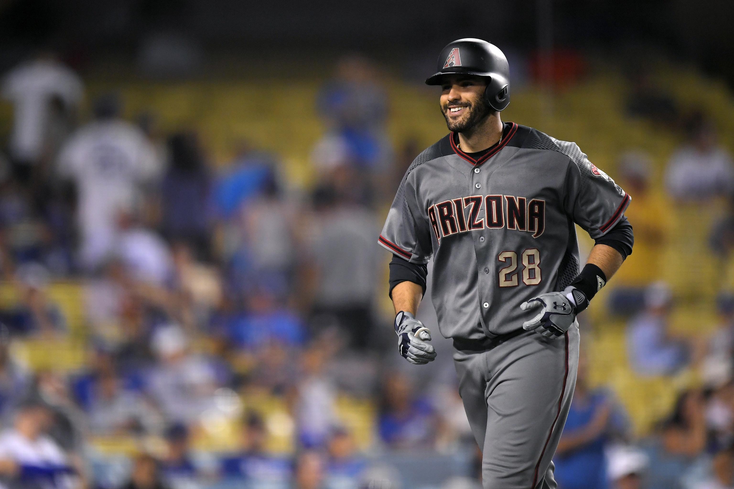 J.D. Martinez. Big swing in slow motion. 