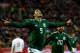 Mexico's Raul Jimenez celebrates scoring during the friendly football match Poland v Mexico at the Ergo Arena in Gdansk, Poland, on November 13, 2017. / AFP PHOTO / JANEK SKARZYNSKI (Photo credit should read JANEK SKARZYNSKI/AFP/Getty Images)