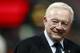 Dallas Cowboys owner Jerry Jones walks the turf inside Mercedes-Benz stadium before the first half of an NFL football game between the Atlanta Falcons and the Dallas Cowboys, Sunday, Nov. 12, 2017, in Atlanta. (Jeff Haynes/AP Images for Panini)