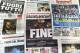 LIVORNO, ITALY - NOVEMBER 14: Italian newspapers show Italy soccer team defeat on their front pages the day after Italy failed to qualify for the World Cup 2018 on November 14, 2017 in Livorno, Italy. For the first time since 1958 Italy will not participate in the next World Cup in Russia, having been beaten by Sweden during the European qualifiers. The captain of the national team and goalkeeper Gianluigi Buffon between the tears came out saying that this defeat is also a social failure for Italy. There are many accusations and demands for resignations in Italy against all vertices of the Federation and the coach. (Photo by Laura Lezza/Getty Images)