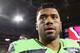 GLENDALE, AZ - NOVEMBER 09: Quarterback Russell Wilson #3 of the Seattle Seahawks on the field following the NFL game against the Arizona Cardinals at the University of Phoenix Stadium on November 9, 2017 in Glendale, Arizona. The Seahawks defeated the Cardinals 22-16. (Photo by Christian Petersen/Getty Images)