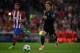 MADRID, SPAIN - MAY 10: Luka Modric of Real Madrid in action during the UEFA Champions League Semi Final second leg match between Club Atletico de Madrid and Real Madrid CF at Vicente Calderon Stadium on May 10, 2017 in Madrid, Spain. (Photo by Etsuo Hara/Getty Images)