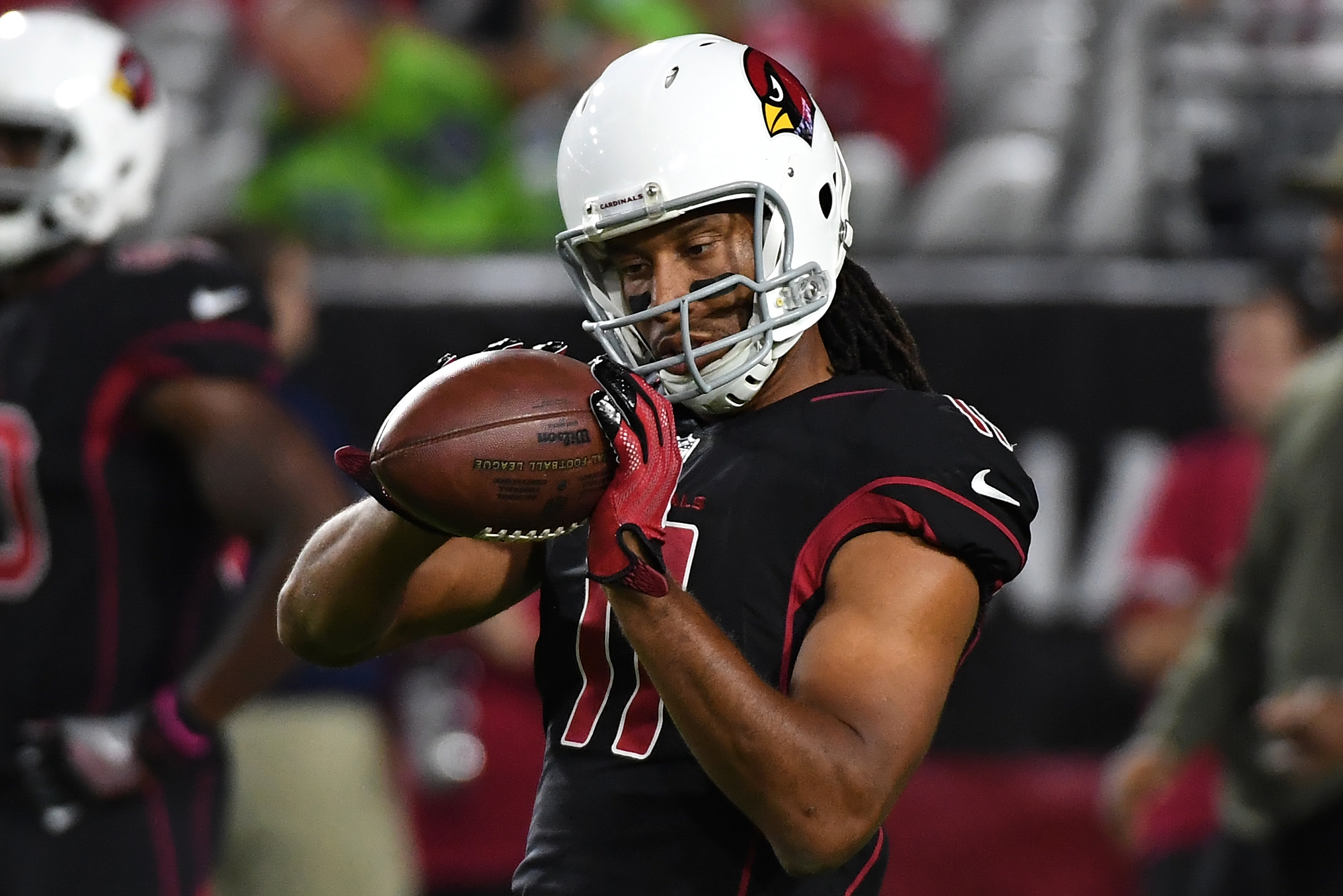 Larry Fitzgerald moves into 2nd on NFL's all-time receptions list - ESPN