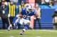 ORCHARD PARK, NY - NOVEMBER 12: LeSean McCoy #25 of the Buffalo Bills jukes with the football during the first half against the New Orleans Saints at New Era Field on November 12, 2017 in Orchard Park, New York. New Orleans defeats Buffalo 47-10. (Photo by Brett Carlsen/Getty Images)