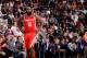 PHOENIX, AZ - NOVEMBER 16: James Harden #13 of the Houston Rockets looks on during the game against the Phoenix Suns on November 16, 2017 at Talking Stick Resort Arena in Phoenix, Arizona. NOTE TO USER: User expressly acknowledges and agrees that, by downloading and or using this photograph, user is consenting to the terms and conditions of the Getty Images License Agreement. Mandatory Copyright Notice: Copyright 2017 NBAE (Photo by Michael Gonzales/NBAE via Getty Images)