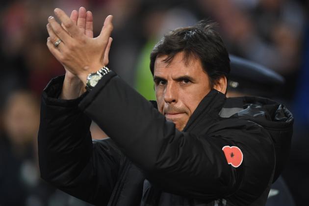 CARDIFF, WALES - NOVEMBER 14:  Wales manager Chris Coleman looks on before the International match between Wales and Panama at Cardiff City Stadium on November 14, 2017 in Cardiff, Wales.  (Photo by Michael Regan/Getty Images)