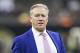 NEW ORLEANS, LA - NOVEMBER 13: John Elway of the Denver Broncos walks off the field before a game against the New Orleans Saints at Mercedes-Benz Superdome on November 13, 2016 in New Orleans, Louisiana. The Broncos defeated the Saints 25-23. (Photo by Wesley Hitt/Getty Images)