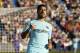 Barcelona's Luis Suarez celebrates after scoring the opening goal against Leganes during the Spanish La Liga soccer match between Barcelona and Leganes at the Butarque stadium in Madrid, Saturday, Nov 18, 2017. (AP Photo/Francisco Seco)