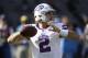 Buffalo Bills quarterback Nathan Peterman throws against the Los Angeles Chargers during the first half of an NFL football game Sunday, Nov. 19, 2017, in Carson, Calif. (AP Photo/Jae C. Hong)