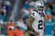MIAMI GARDENS, FL - NOVEMBER 05: Marshawn Lynch #24 of the Oakland Raiders looks on during a game against the Miami Dolphins at Hard Rock Stadium on November 5, 2017 in Miami Gardens, Florida. (Photo by Mike Ehrmann/Getty Images)