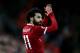 LIVERPOOL, ENGLAND - NOVEMBER 18: Mohamed Salah of Liverpool acknoweldges the crowd during the Premier League match between Liverpool and Southampton at Anfield on November 18, 2017 in Liverpool, England. (Photo by Jan Kruger/Getty Images)