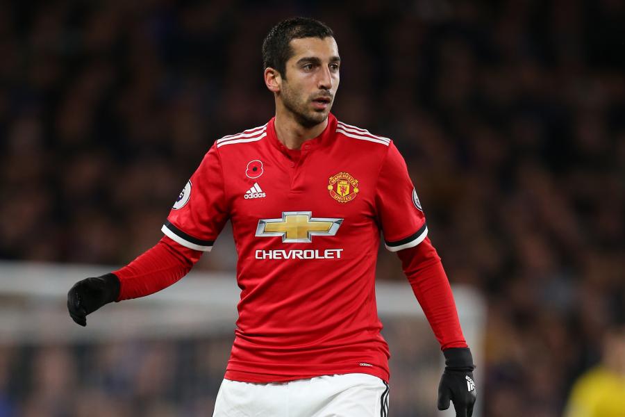 Mkhitaryan to wear number 22 in Manchester United 
