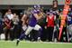MINNEAPOLIS, MN - NOVEMBER 19: Adam Thielen #19 of the Minnesota Vikings carries the ball against the Los Angeles Rams during the game on November 19, 2017 at US Bank Stadium in Minneapolis, Minnesota. (Photo by Hannah Foslien/Getty Images)